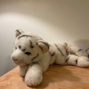 Douglas White tiger Cat.
